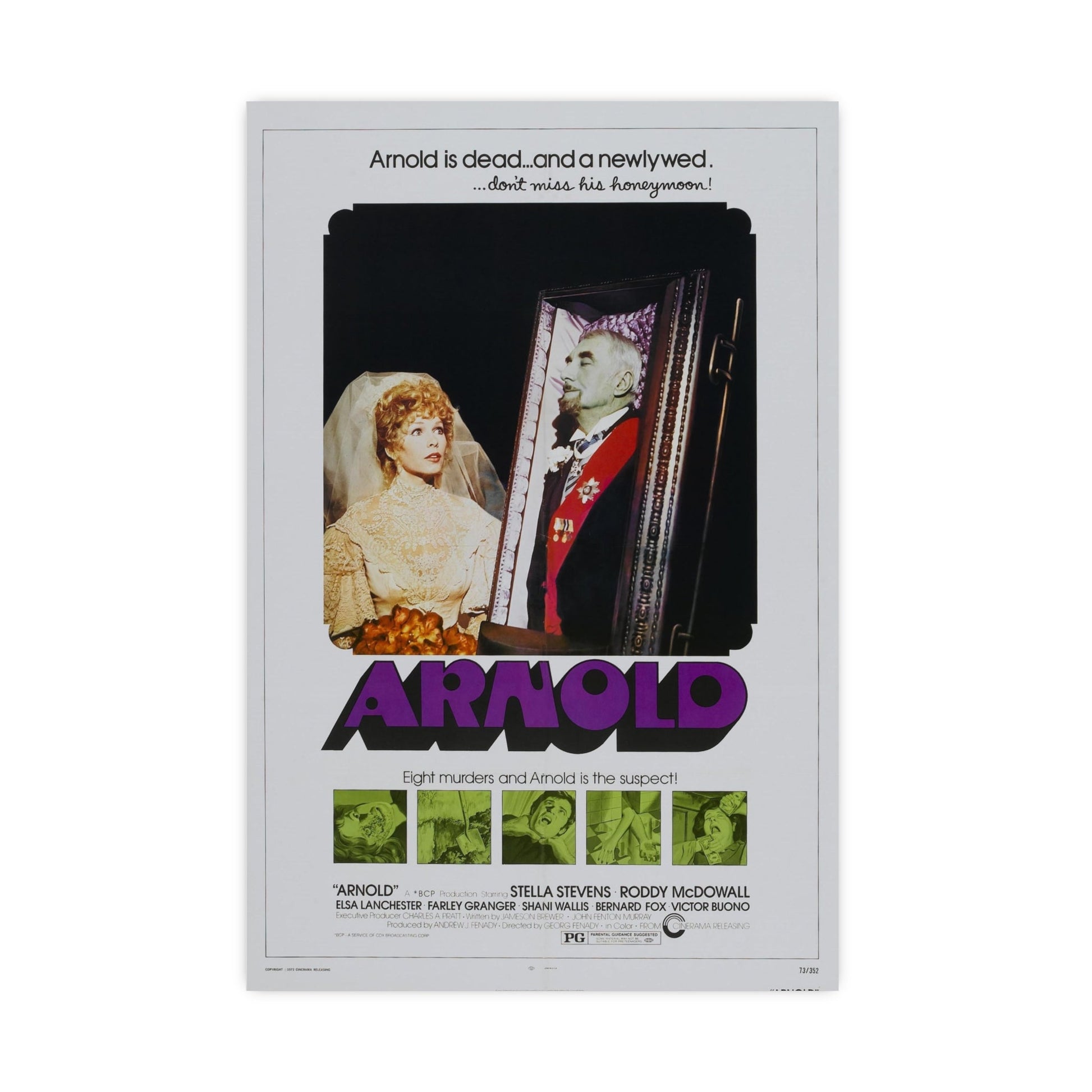 ARNOLD 1973 - Paper Movie Poster-20″ x 30″ (Vertical)-The Sticker Space
