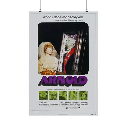 ARNOLD 1973 - Paper Movie Poster 24″ x 36″ Matte - The Sticker Space