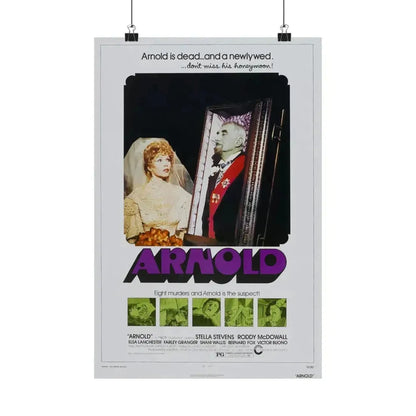 ARNOLD 1973 - Paper Movie Poster - The Sticker Space