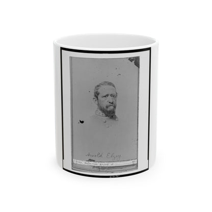 Arnold Elzey (U.S. Civil War) White Coffee Mug-11oz-The Sticker Space