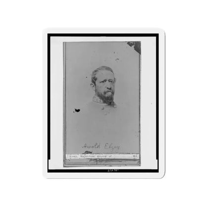 Arnold Elzey (U.S. Civil War) Refrigerator Magnet 3" x 3" Die-Cut 1 pc - The Sticker Space