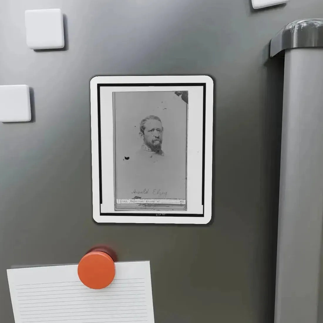 Arnold Elzey (U.S. Civil War) Refrigerator Magnet - The Sticker Space