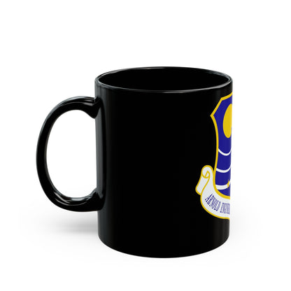 Arnold Engineering Development Complex (U.S. Air Force) Black Coffee Mug-The Sticker Space