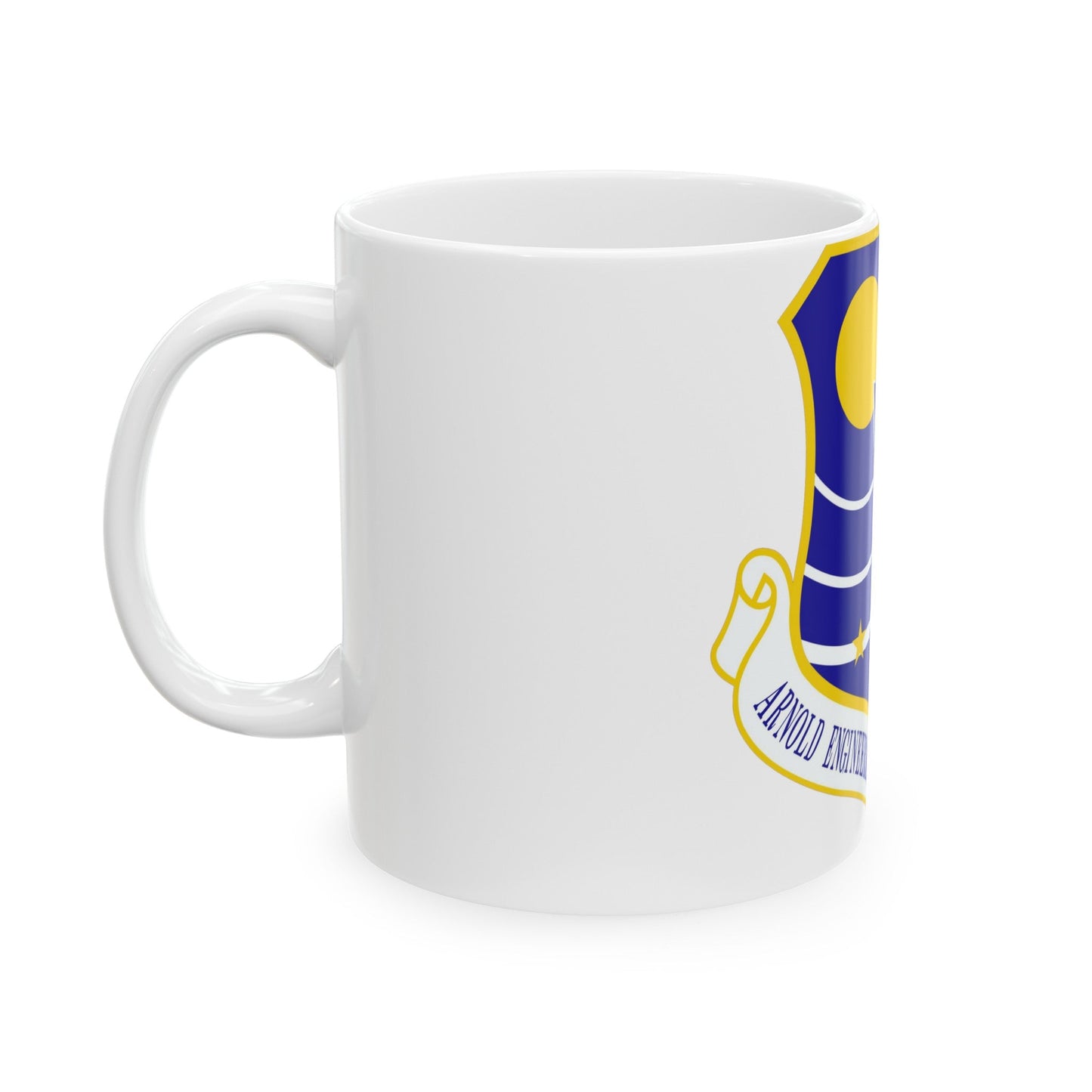 Arnold Engineering Development Complex (U.S. Air Force) White Coffee Mug-The Sticker Space