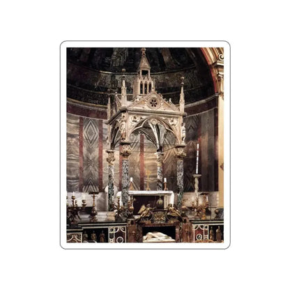 ARNOLFO di Cambio - Tabernacle (Artwork) STICKER Vinyl Die-Cut Decal - The Sticker Space