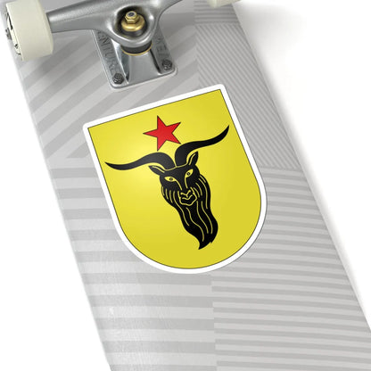 Arogno-coat of arms (Switzerland) (Coat of Arms) STICKER Vinyl Kiss-Cut Decal - The Sticker Space