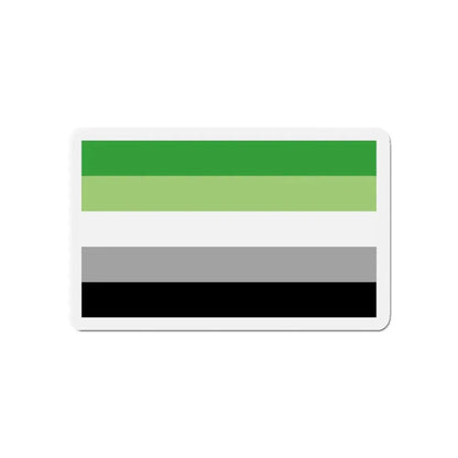 Aromantic Pride Flag - Refrigerator Magnet 5 Inch - The Sticker Space