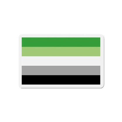 Aromantic Pride Flag - Refrigerator Magnet - The Sticker Space