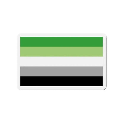 Aromantic Pride Flag - Refrigerator Magnet - The Sticker Space