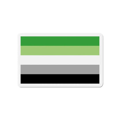 Aromantic Pride Flag - Refrigerator Magnet - The Sticker Space
