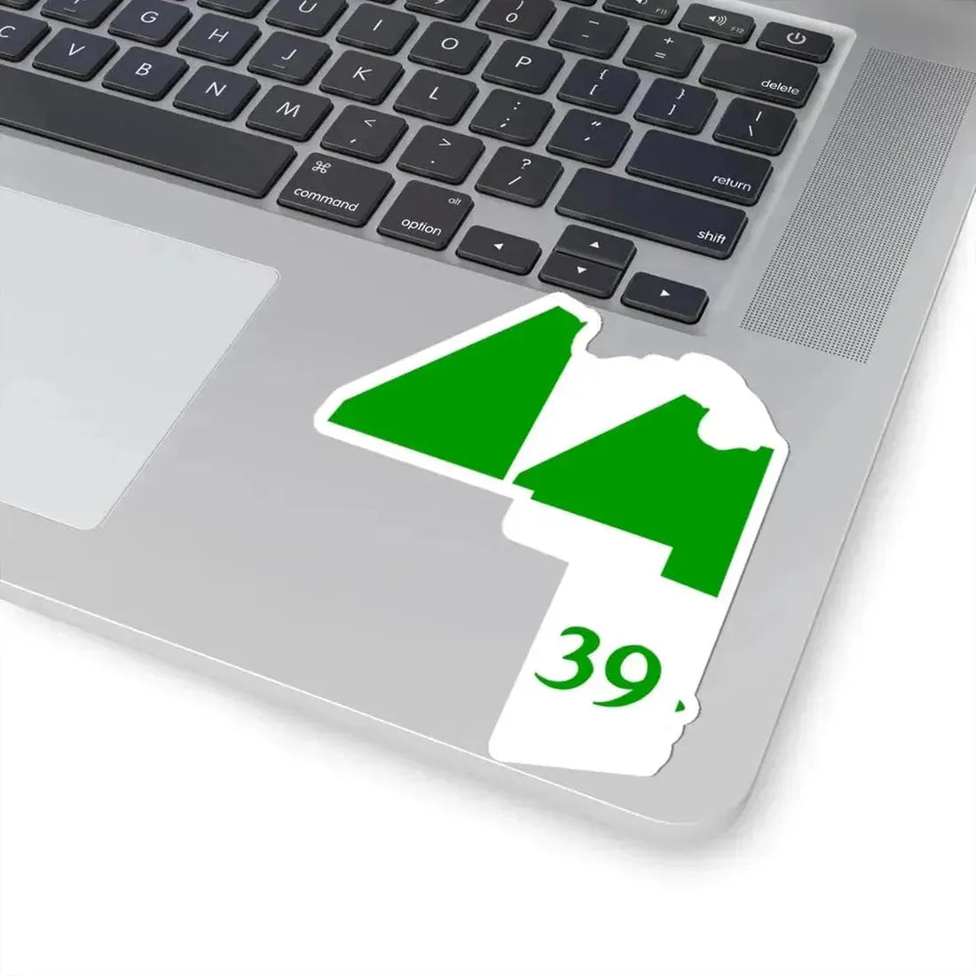 Aroostook County Flag Map (United States) STICKER Vinyl Kiss-Cut Decal - The Sticker Space