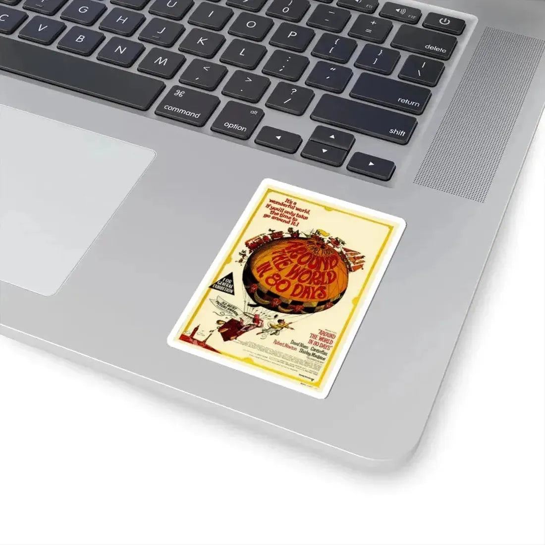 Around the World in 80 Days 1956 Movie Poster - STICKER Vinyl Kiss-Cut Decal - The Sticker Space