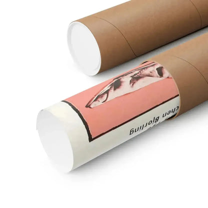 AROUND THE WORLD WITH NOTHING ON 1963 - Paper Movie Poster - The Sticker Space