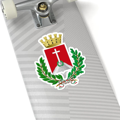 Arquà Petrarca-Stemma (Italy) (Coat of Arms) STICKER Vinyl Kiss-Cut Decal - The Sticker Space