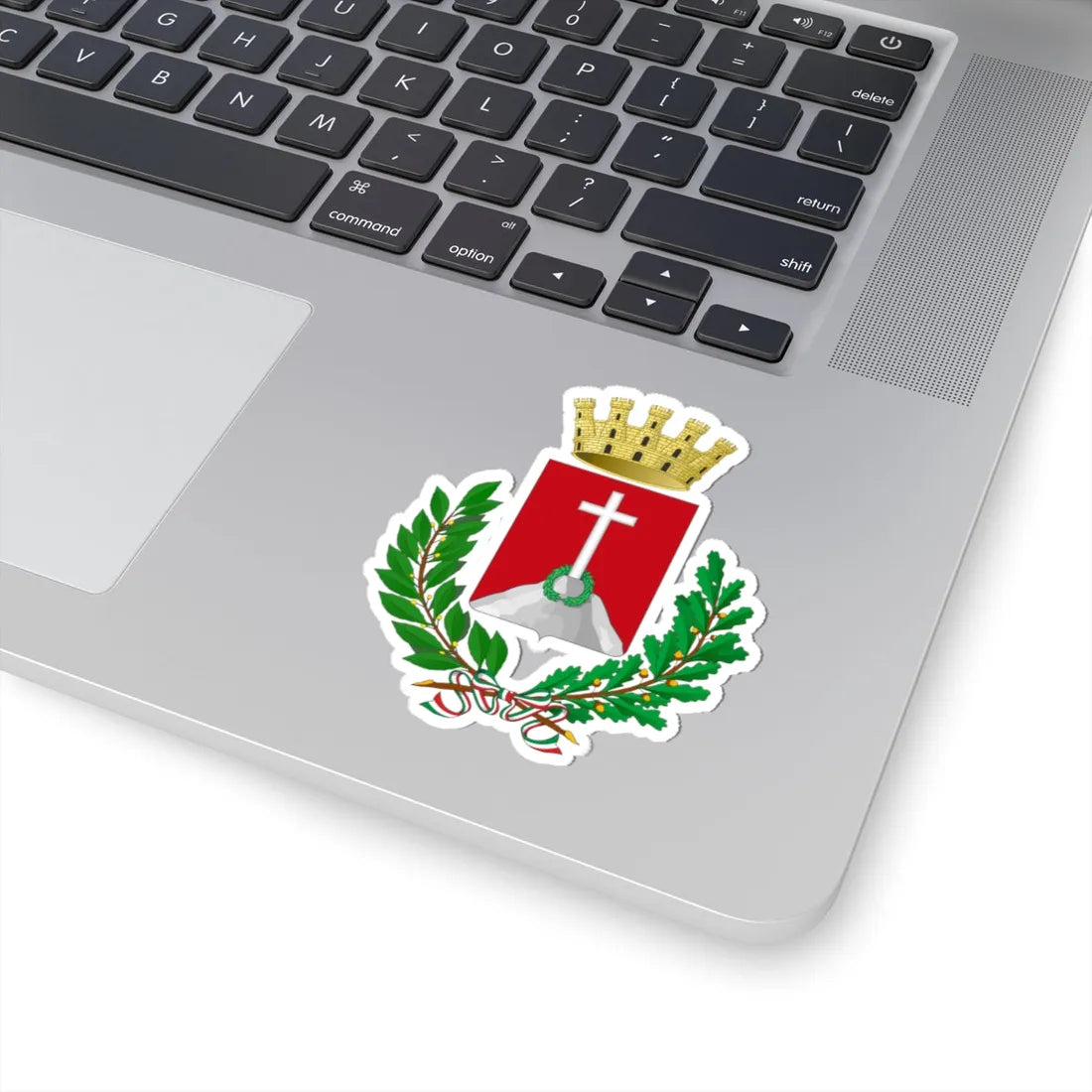 Arquà Petrarca-Stemma (Italy) (Coat of Arms) STICKER Vinyl Kiss-Cut Decal - The Sticker Space