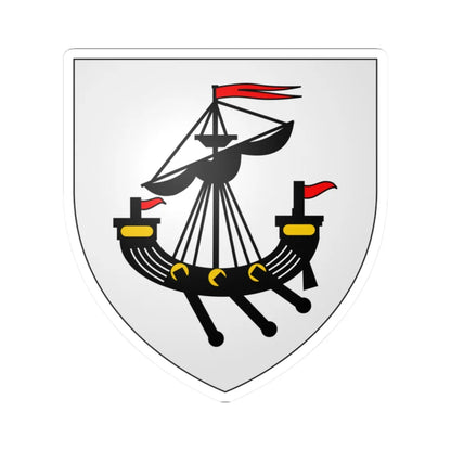 Arran arms (Scotland) (Coat of Arms) STICKER Vinyl Kiss-Cut Decal 2 Inch White - The Sticker Space