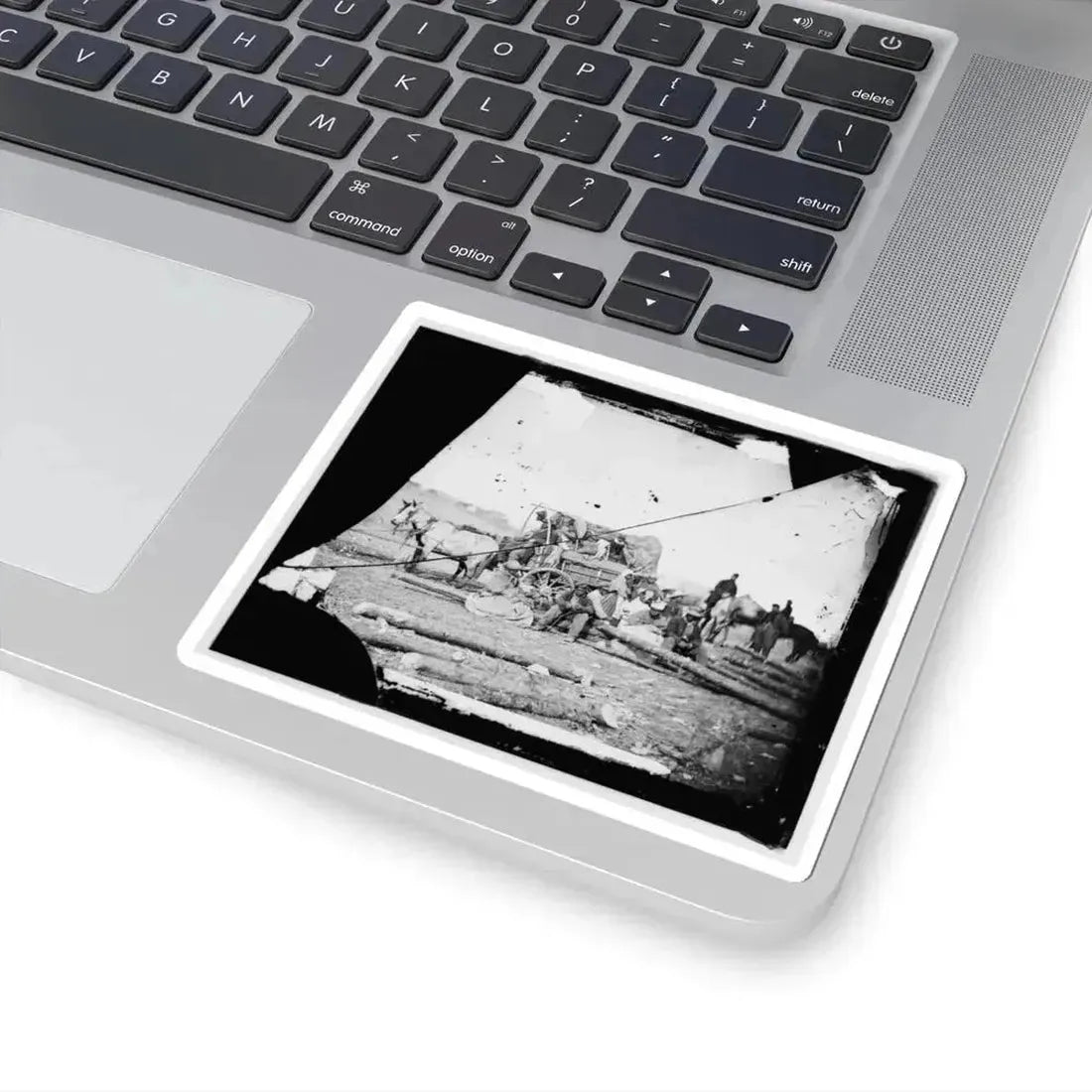 Arrival of Negro Family in the Lines(2) (U.S. Civil War) STICKER Vinyl Kiss-Cut Decal - The Sticker Space