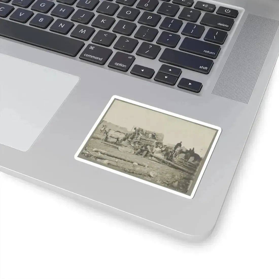 Arrival of Negro Family in the Lines (U.S. Civil War) STICKER Vinyl Kiss-Cut Decal - The Sticker Space