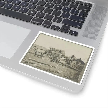 Arrival of Negro Family in the Lines (U.S. Civil War) STICKER Vinyl Kiss-Cut Decal - The Sticker Space