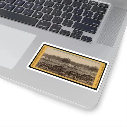 Arsenal Grounds, Richmond, Va., Showing Ruins and Shot and Shell Scattered Around 001 (U.S. Civil War) STICKER Vinyl Kiss-Cut Decal - The Sticker Space