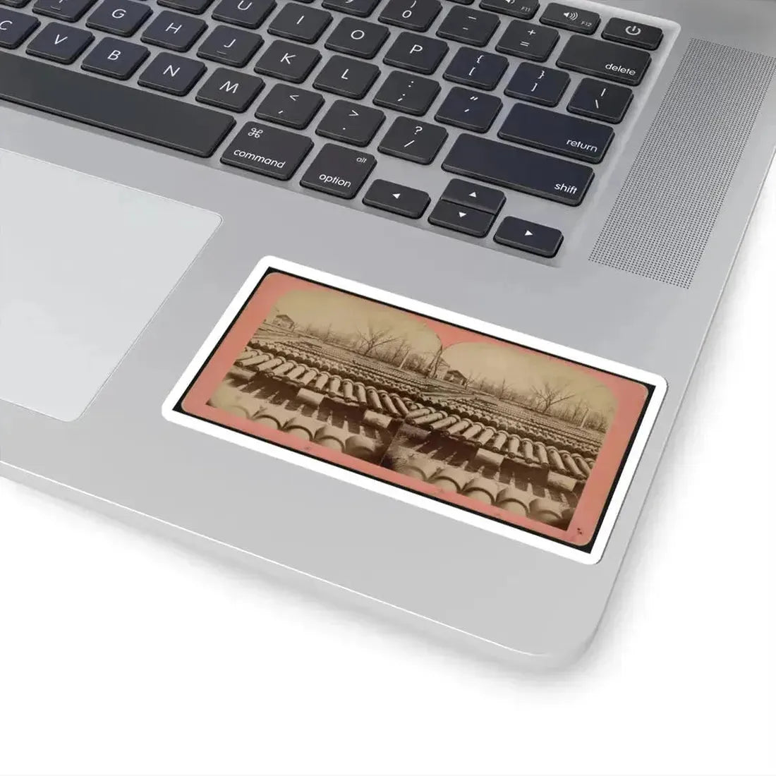 Arsenal Grounds, Richmond, Va., Showing Ruins and Shot and Shell Scattered Around (U.S. Civil War) STICKER Vinyl Kiss-Cut Decal - The Sticker Space