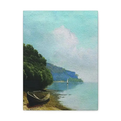 Arseny Ivanovich Meshchersky (1834-1902) On the Coast 1879 - Canvas Wall Art - The Sticker Space