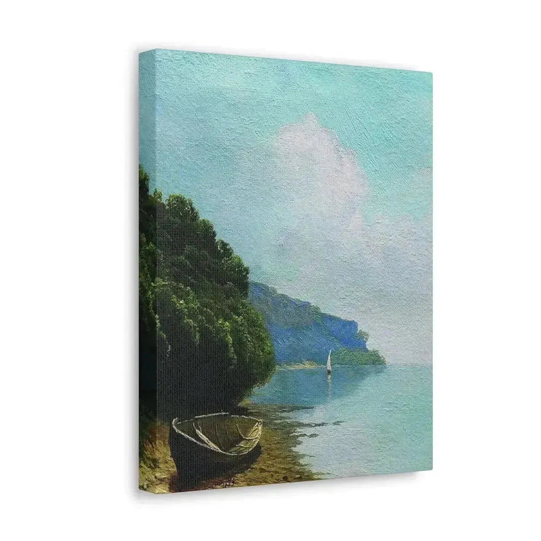 Arseny Ivanovich Meshchersky (1834-1902) On the Coast 1879 - Canvas Wall Art - The Sticker Space