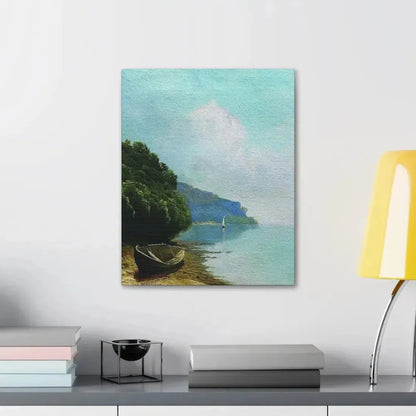 Arseny Ivanovich Meshchersky (1834-1902) On the Coast 1879 - Canvas Wall Art - The Sticker Space