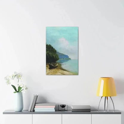 Arseny Ivanovich Meshchersky (1834-1902) On the Coast 1879 - Canvas Wall Art - The Sticker Space