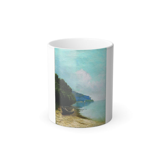 Arseny Ivanovich Meshchersky (1834-1902) On the Coast 1879 - Color Changing Mug 11oz-11oz-The Sticker Space