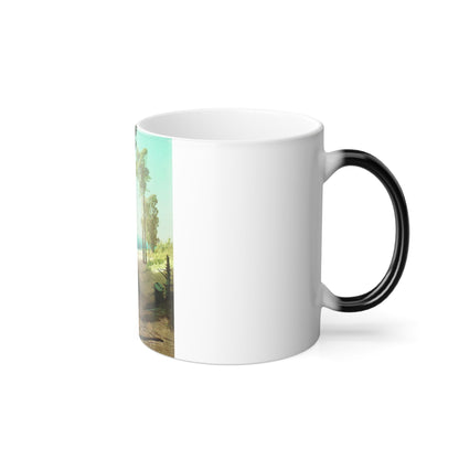 Arseny Ivanovich Meshchersky (1834-1902) Sunny Day 1884 - Color Changing Mug 11oz-11oz-The Sticker Space