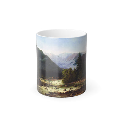 Arseny Ivanovich Meshchersky (1834-1902) Swiss Landscape - Color Changing Mug 11oz-11oz-The Sticker Space