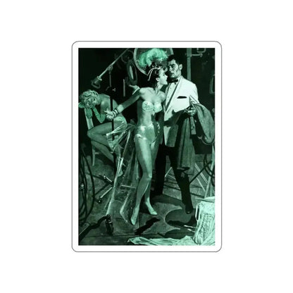 Arson, Incorporated part 1, 1958 (Magazine Illustration) STICKER Vinyl Die-Cut Decal - The Sticker Space