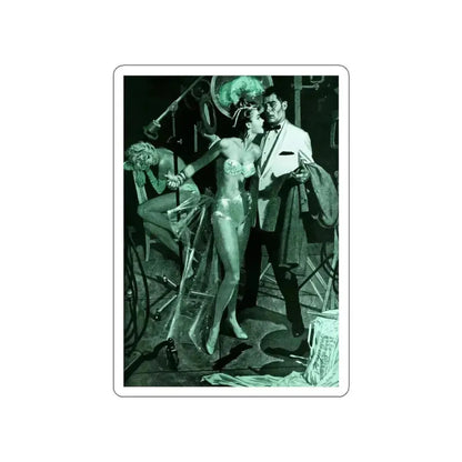 Arson, Incorporated part 1, 1958 (Magazine Illustration) STICKER Vinyl Die-Cut Decal - The Sticker Space