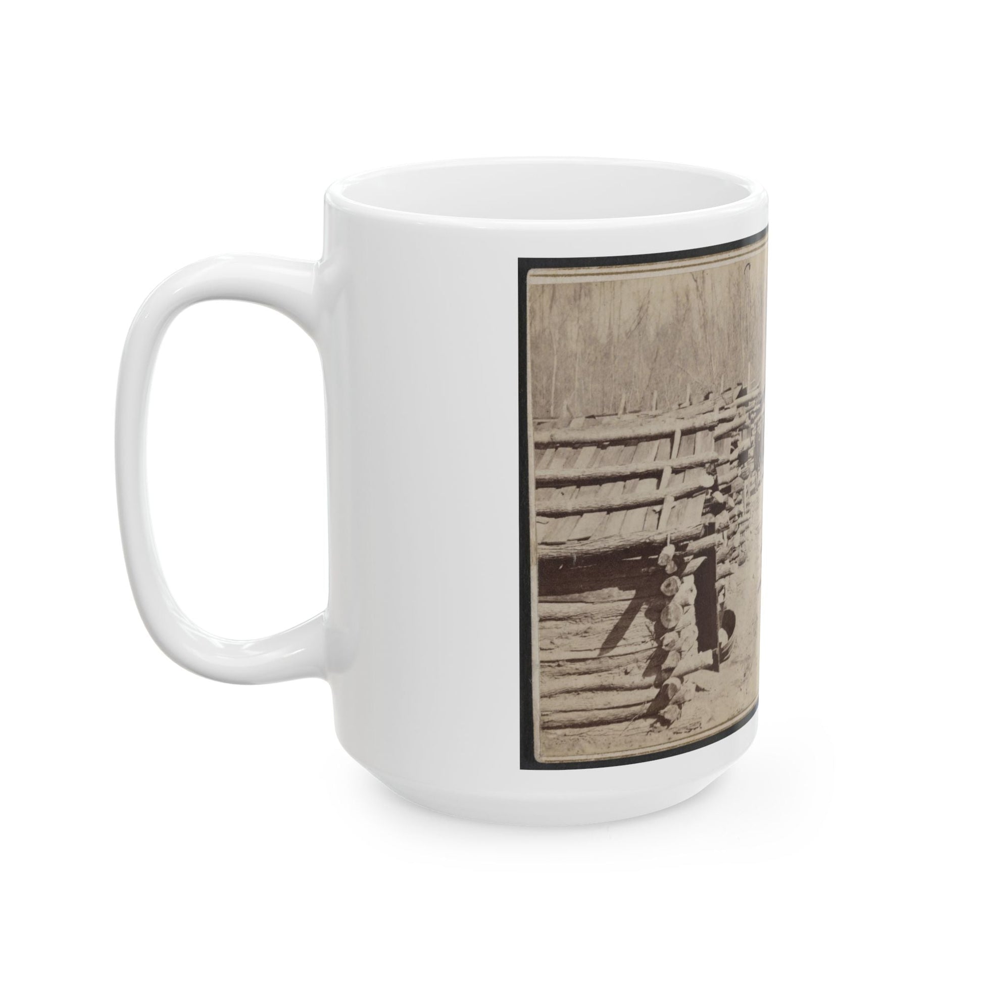 Art. Qts. 64 U.S.C., Palmyra Bend, Miss. (U.S. Civil War) White Coffee Mug-The Sticker Space