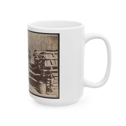 Art. Qts. 64 U.S.C., Palmyra Bend, Miss. (U.S. Civil War) White Coffee Mug-The Sticker Space