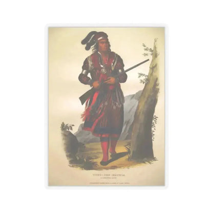 Arte de Norteamerica Dahlem 12 (Native Americans in Art) STICKER Vinyl Kiss-Cut Decal - The Sticker Space