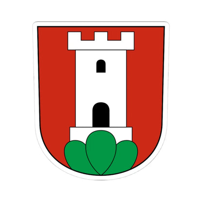 Arth-blazon (Switzerland) (Coat of Arms) STICKER Vinyl Kiss-Cut Decal 4 Inch White - The Sticker Space