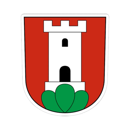 Arth-blazon (Switzerland) (Coat of Arms) STICKER Vinyl Kiss-Cut Decal 6 Inch White - The Sticker Space