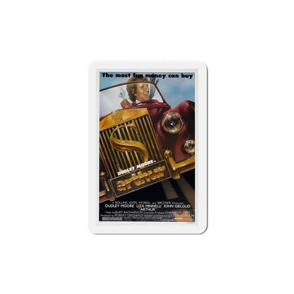 Arthur 1981 Movie Poster Refrigerator Magnet - The Sticker Space