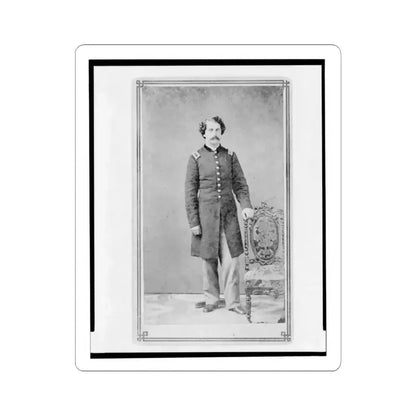Arthur Linn, U.S.A., In Uniform, Full-Length Portrait, Facing Front (U.S. Civil War) STICKER Vinyl Kiss-Cut Decal 6 Inch White - The Sticker Space