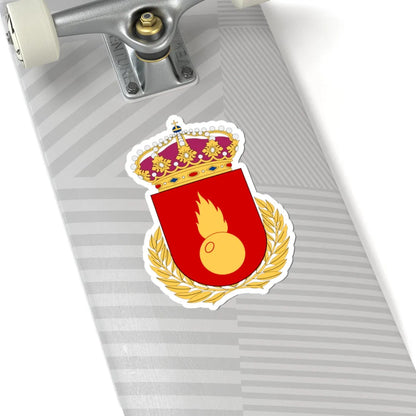 Artilleriets stridsskola vapen (Sweden) (Coat of Arms) STICKER Vinyl Kiss-Cut Decal - The Sticker Space