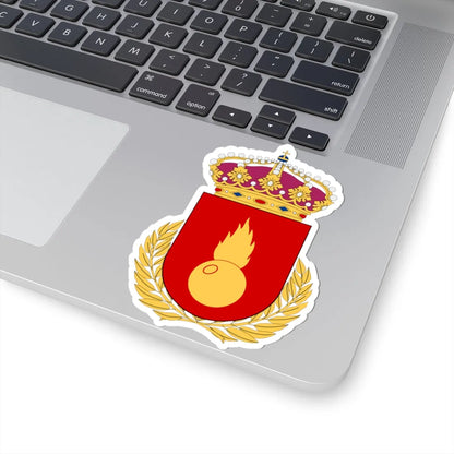 Artilleriets stridsskola vapen (Sweden) (Coat of Arms) STICKER Vinyl Kiss-Cut Decal - The Sticker Space