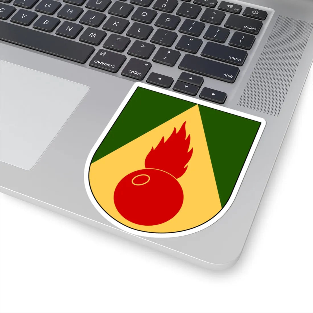 Artilleriregementet 913. kompaniet vapen (Sweden) (Coat of Arms) STICKER Vinyl Kiss-Cut Decal - The Sticker Space