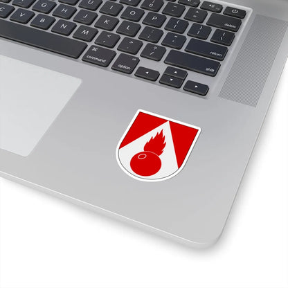 Artilleriregementet 920. kompaniet vapen (Sweden) (Coat of Arms) STICKER Vinyl Kiss-Cut Decal - The Sticker Space