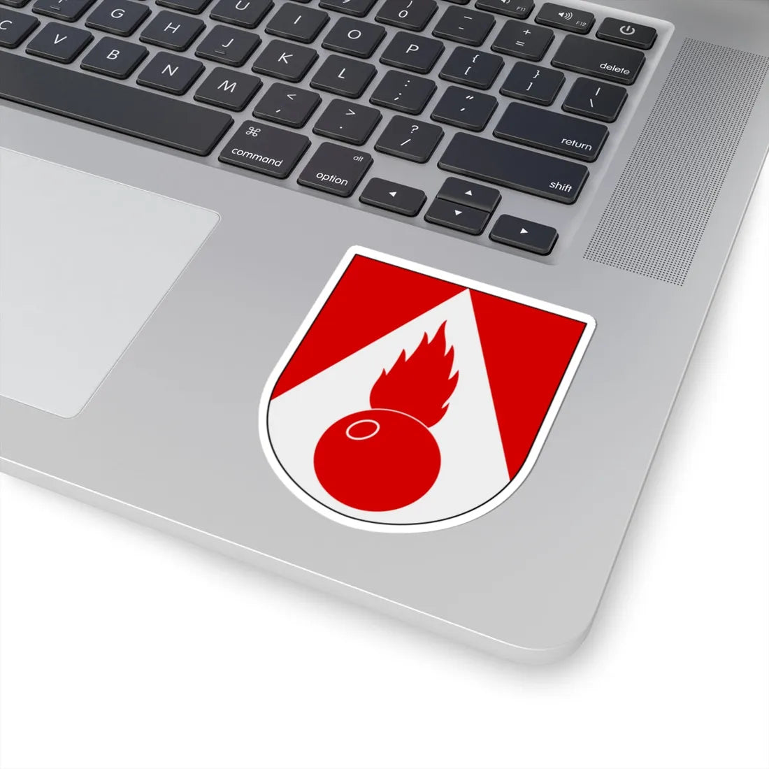 Artilleriregementet 920. kompaniet vapen (Sweden) (Coat of Arms) STICKER Vinyl Kiss-Cut Decal - The Sticker Space