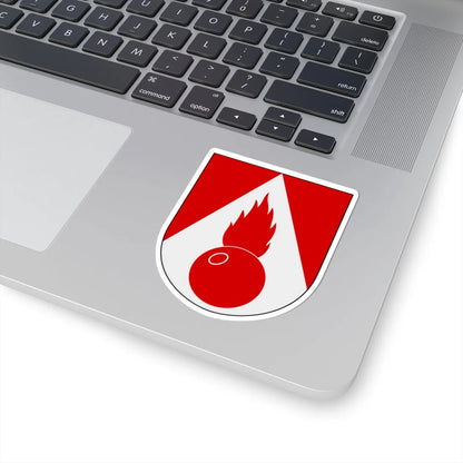 Artilleriregementet 920. kompaniet vapen (Sweden) (Coat of Arms) STICKER Vinyl Kiss-Cut Decal - The Sticker Space