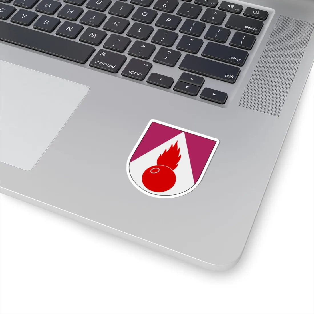 Artilleriregementet 922. kompaniet vapen (Sweden) (Coat of Arms) STICKER Vinyl Kiss-Cut Decal - The Sticker Space