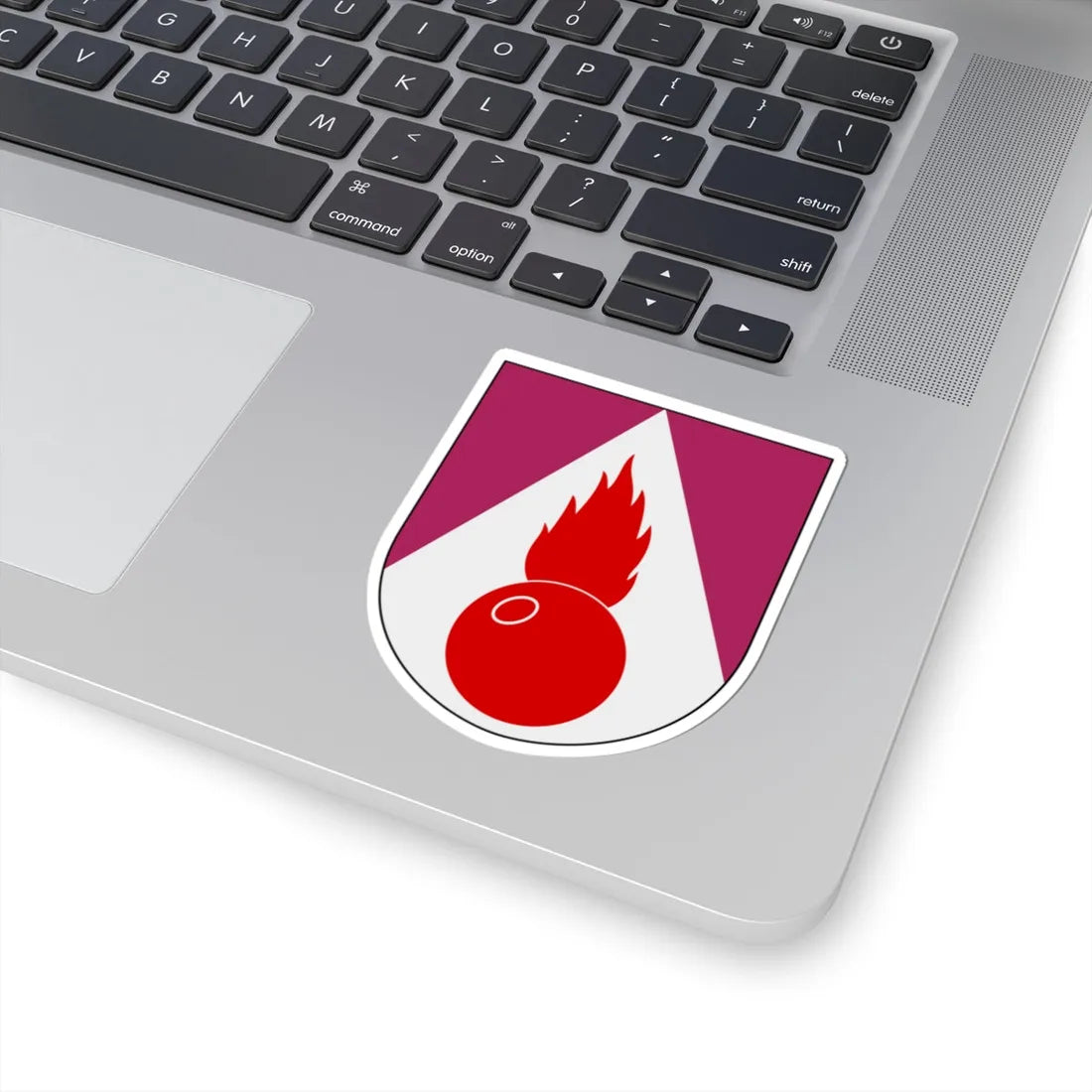 Artilleriregementet 922. kompaniet vapen (Sweden) (Coat of Arms) STICKER Vinyl Kiss-Cut Decal - The Sticker Space