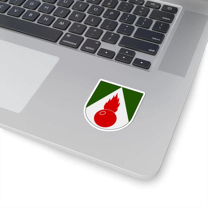 Artilleriregementet 923. kompaniet vapen (Sweden) (Coat of Arms) STICKER Vinyl Kiss-Cut Decal - The Sticker Space